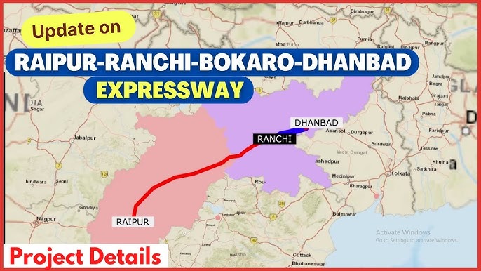 Raipur Dhanbad Expressway