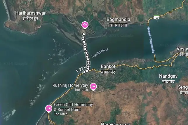 Bankot Creek Bridge Project on Maharashtra’s Coastal Highway | Ashoka Buildcon Emerges as Sole Bidder for ₹272.88 Crore
