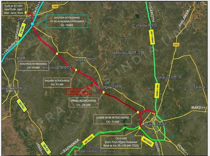 Ujjain Jaora Access Controlled Highway